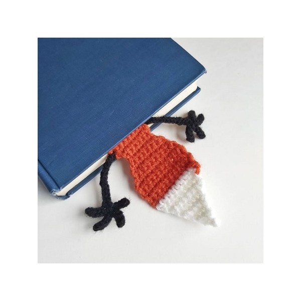 Amigurumi Crochet Fox Bookmark - Book Fox
